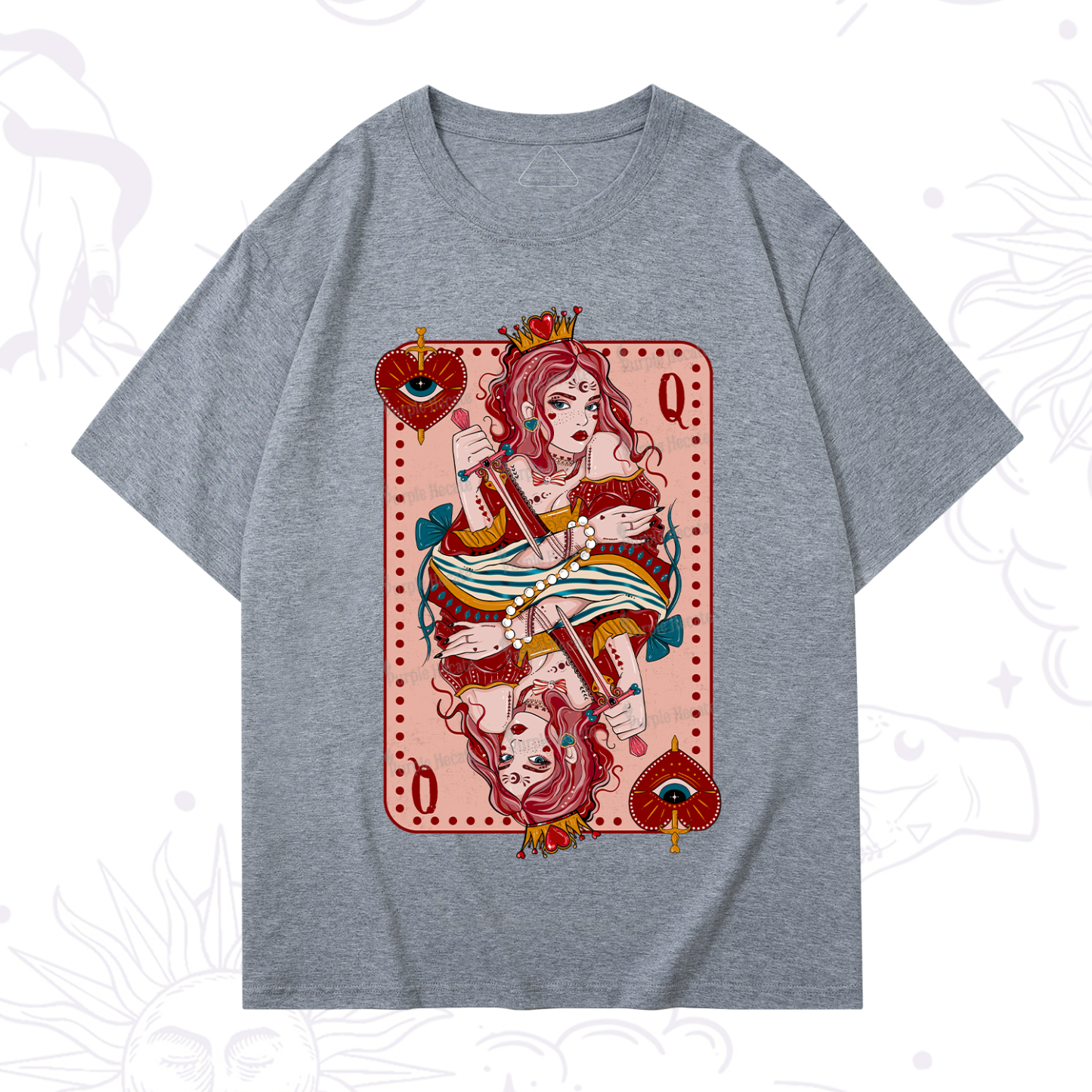 Purplehecate Queen of Hearts T-Shirt