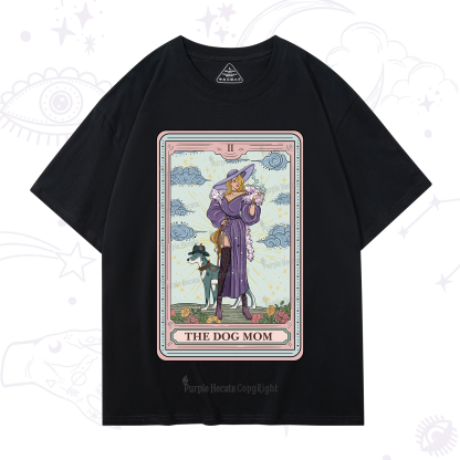 Purplehecate The Dog Mom Tarot T-Shirt