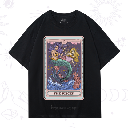 Purplehecate The Pisces Tarot T-Shirt