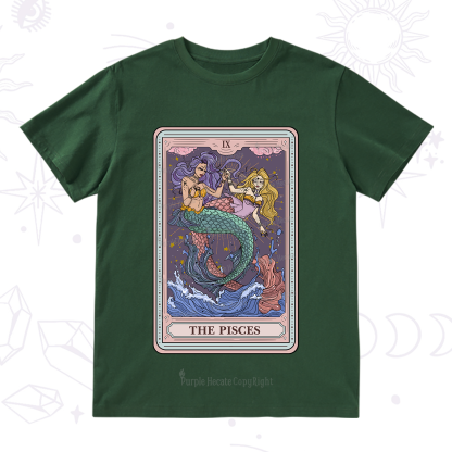 Purplehecate The Pisces Tarot T-Shirt