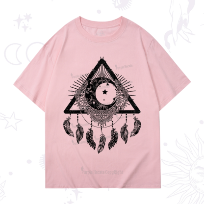 Purplehecate Starry Moon Dreamcatche T-Shirt