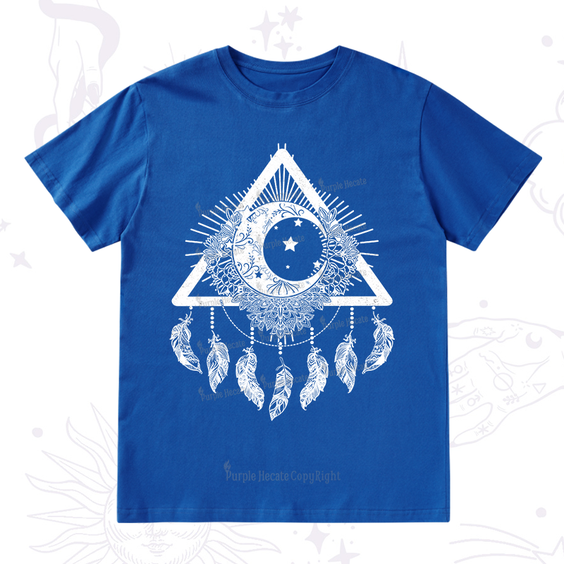 Purplehecate Starry Moon Dreamcatche T-Shirt