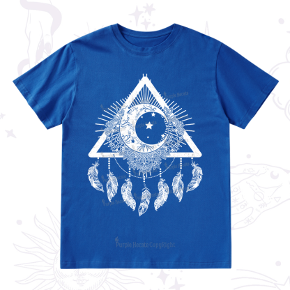 Purplehecate Starry Moon Dreamcatche T-Shirt