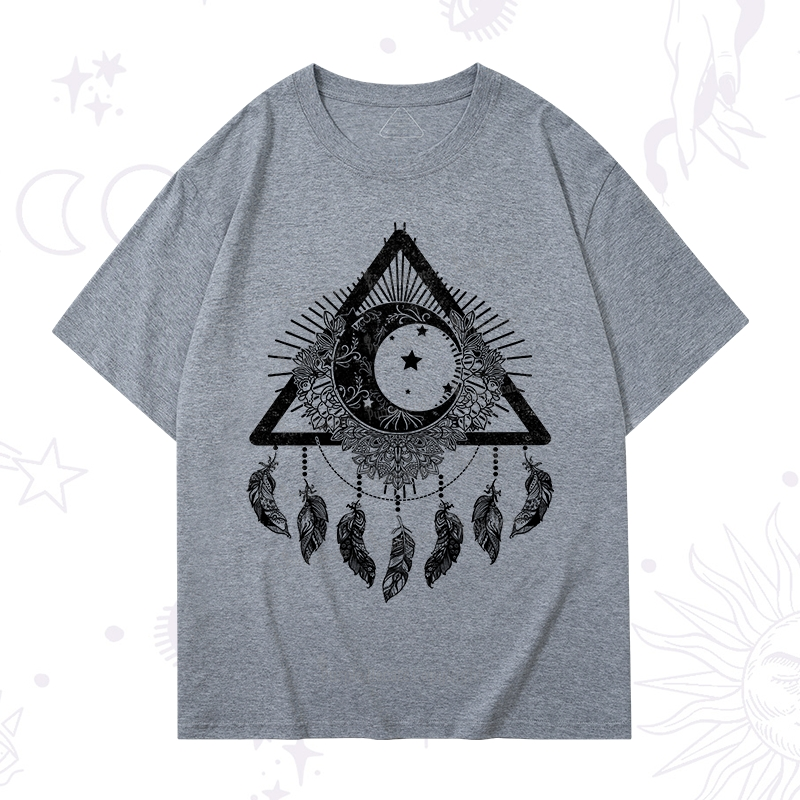 Purplehecate Starry Moon Dreamcatche T-Shirt