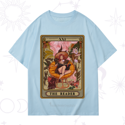 Purplehecate The Reader Tarot Card T-Shirt