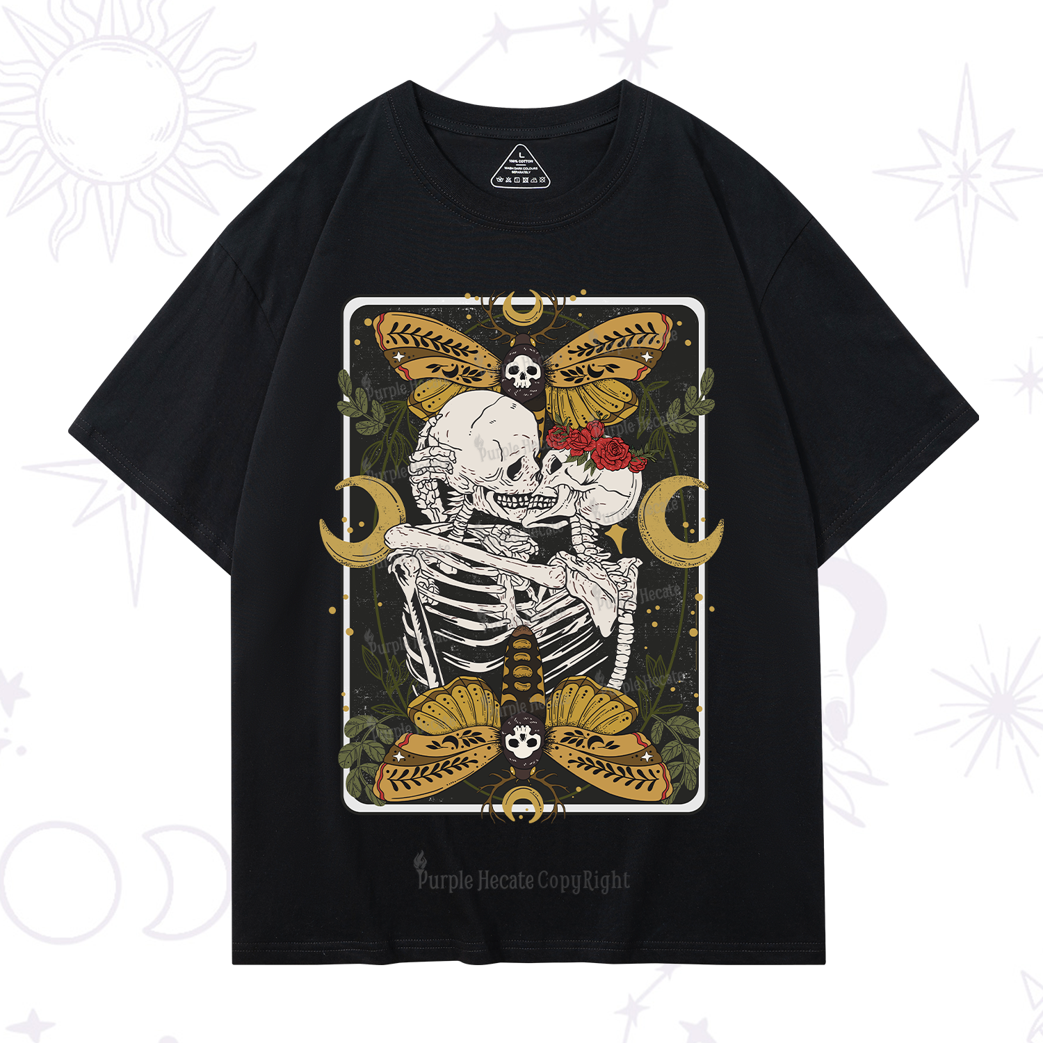 Purplehecate Deathless Moonlit Love T-Shirt