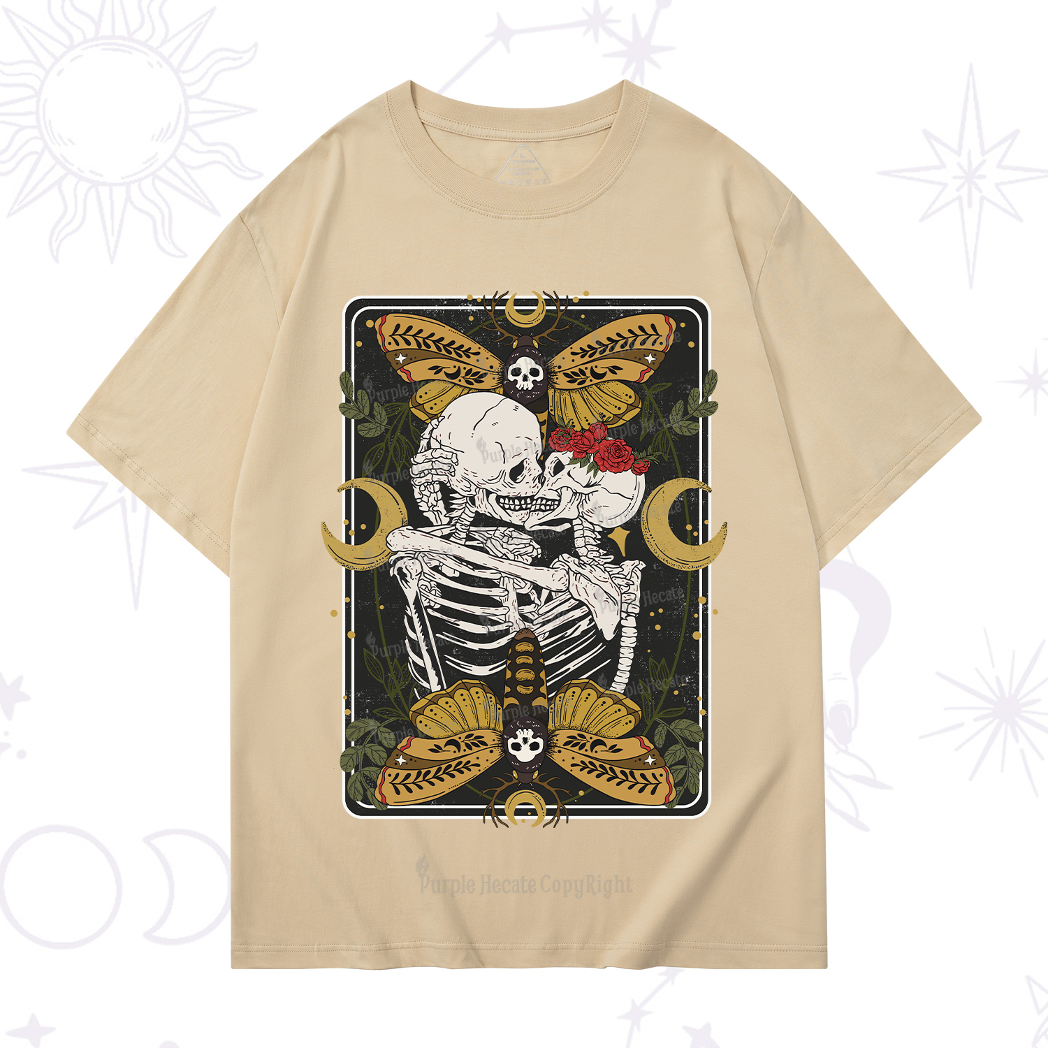 Purplehecate Deathless Moonlit Love T-Shirt