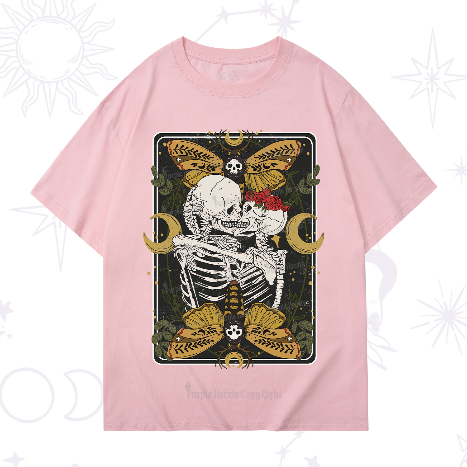 Purplehecate Deathless Moonlit Love T-Shirt