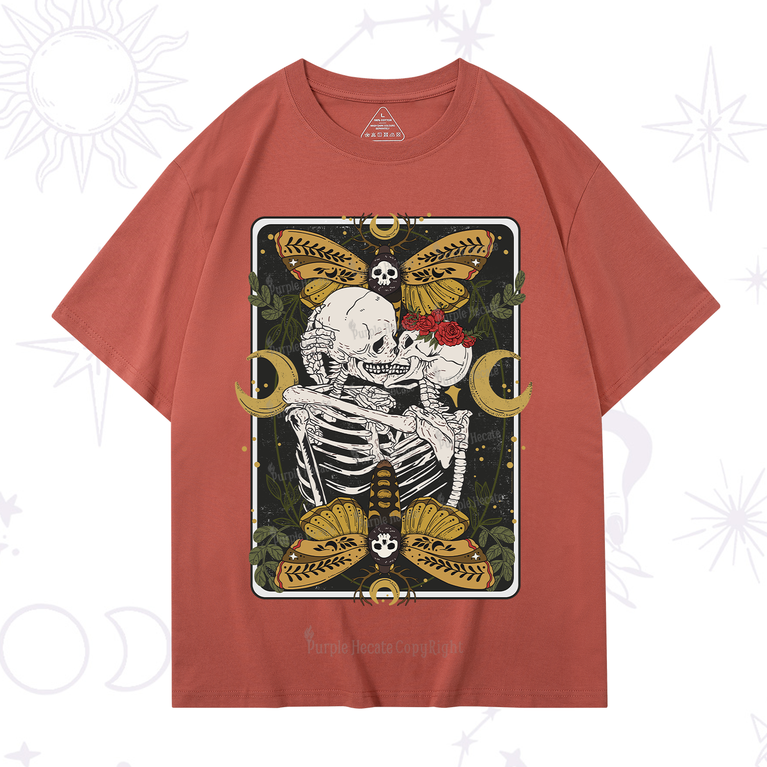 Purplehecate Deathless Moonlit Love T-Shirt