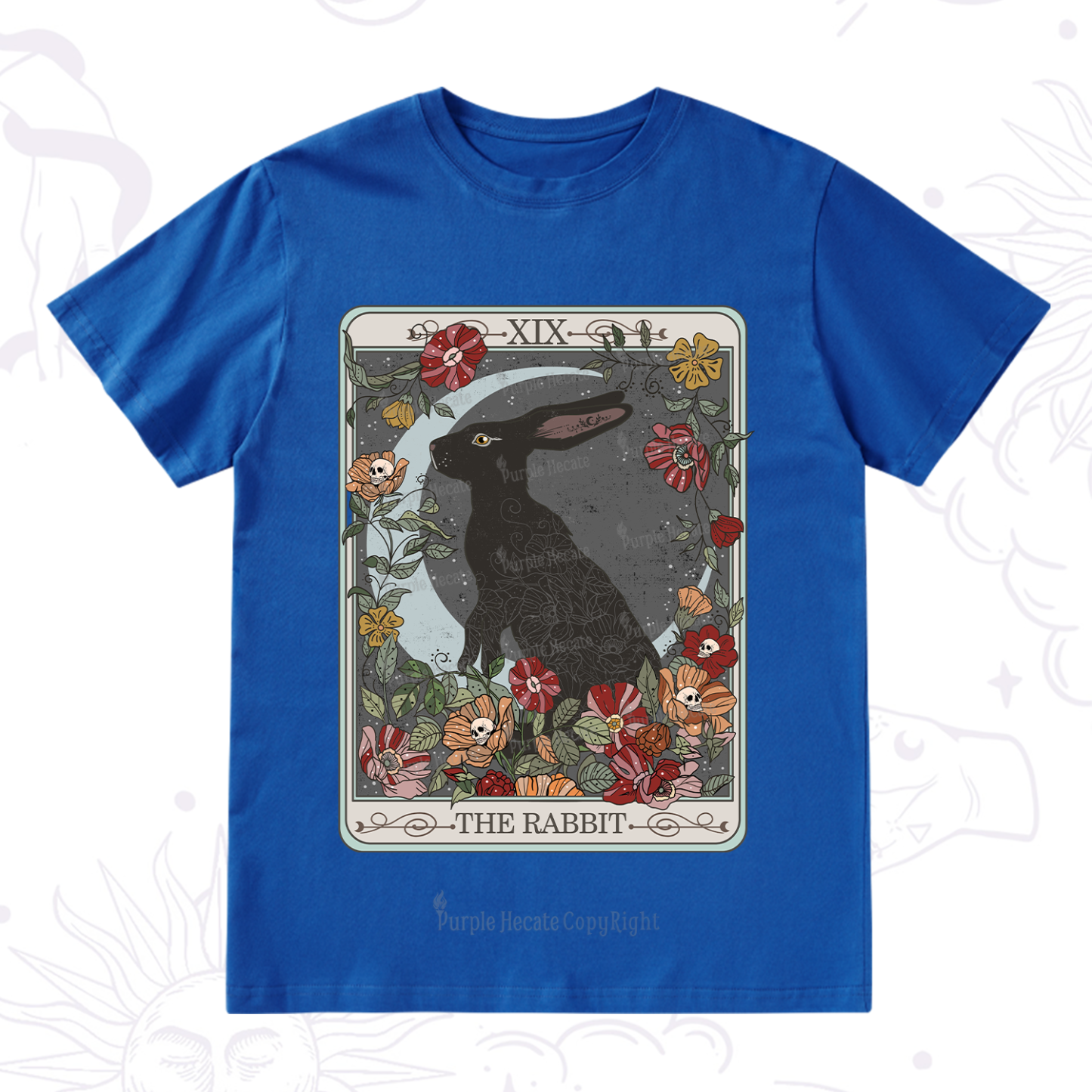 Purplehecate The Rabbit Tarot T-Shirt
