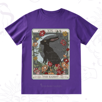 Purplehecate The Rabbit Tarot T-Shirt