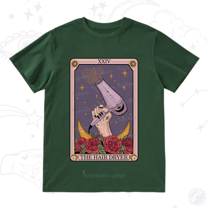 Purplehecate The Hair Dryer Tarot T-Shirt