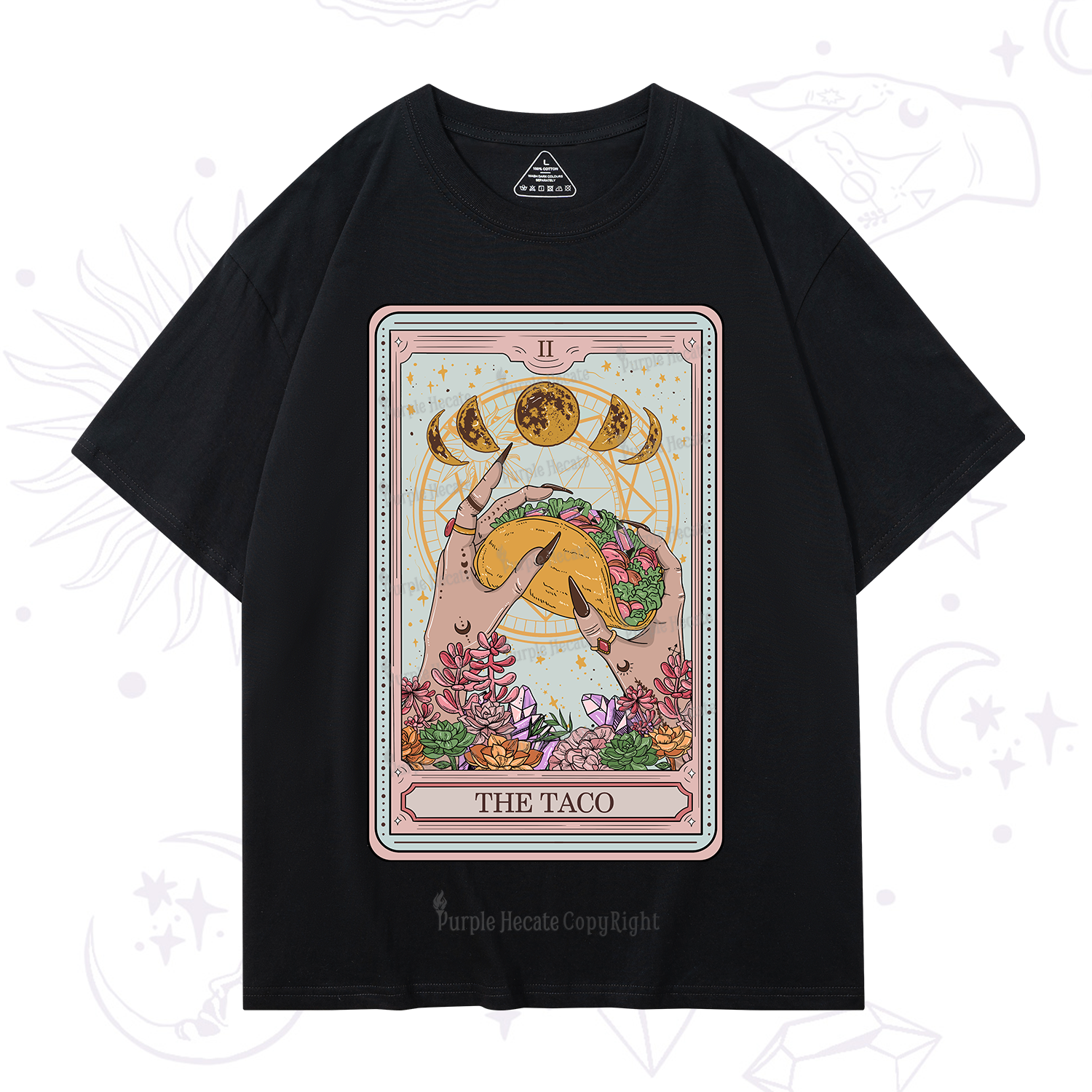 Purplehecate The Taco Tarot T-Shirt