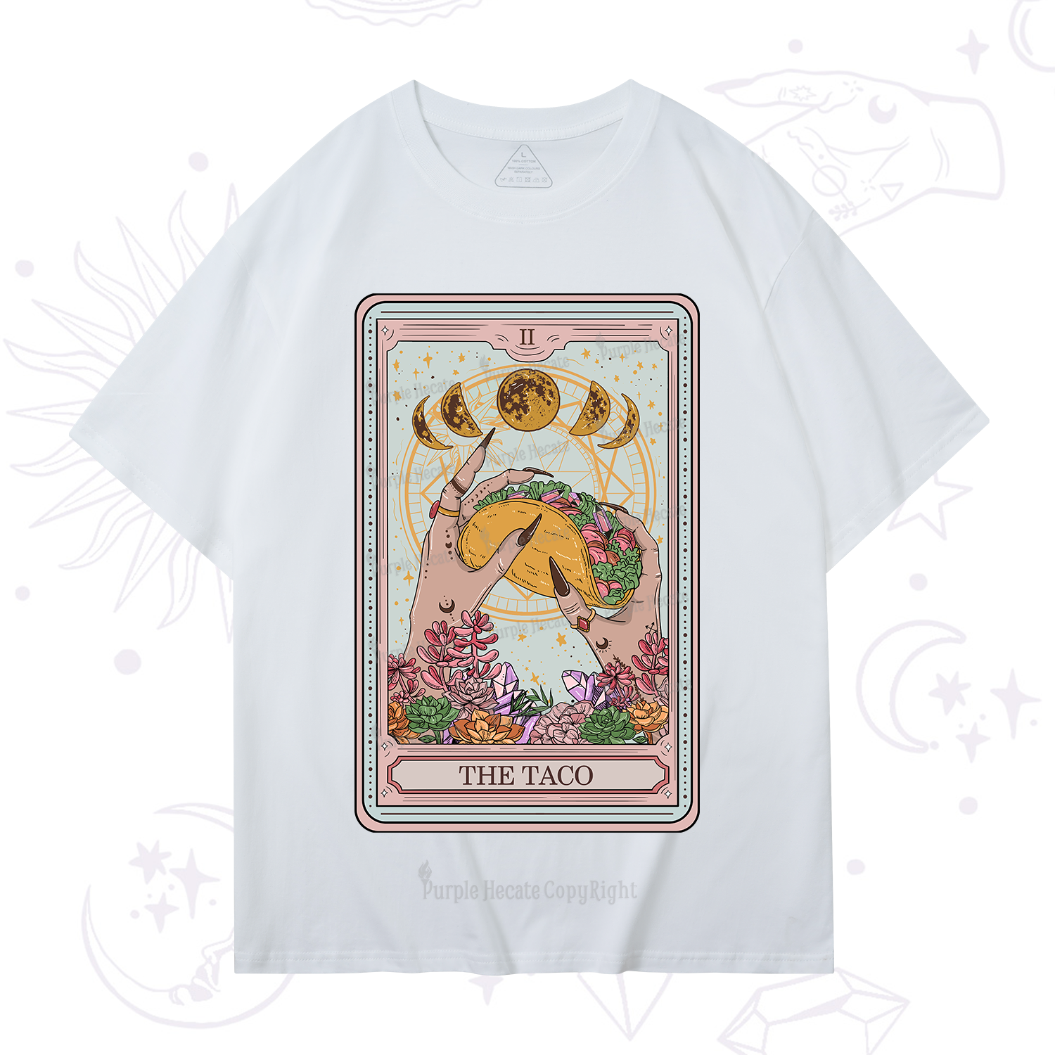 Purplehecate The Taco Tarot T-Shirt