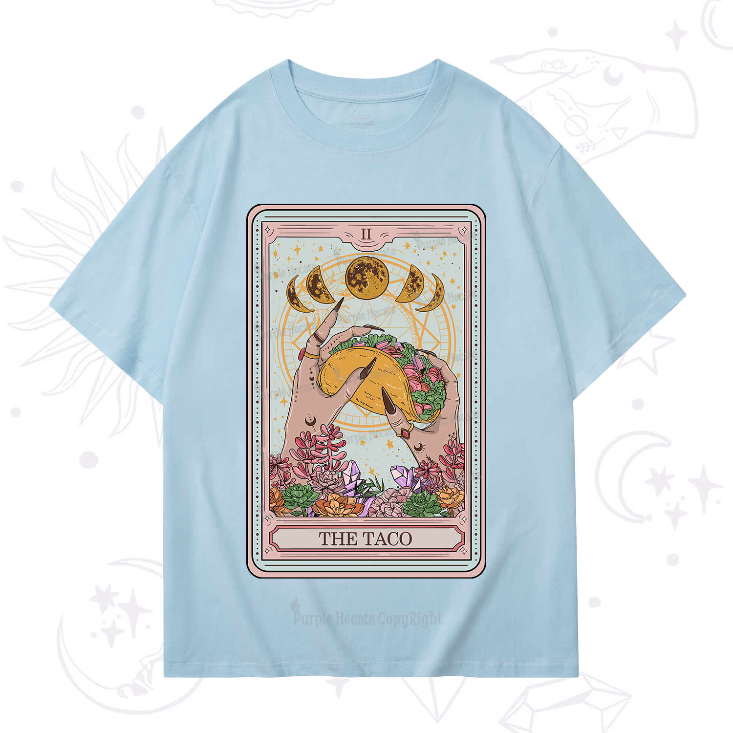 Purplehecate The Taco Tarot T-Shirt