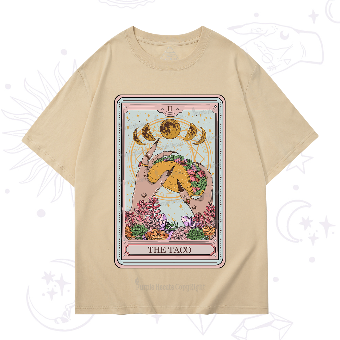 Purplehecate The Taco Tarot T-Shirt