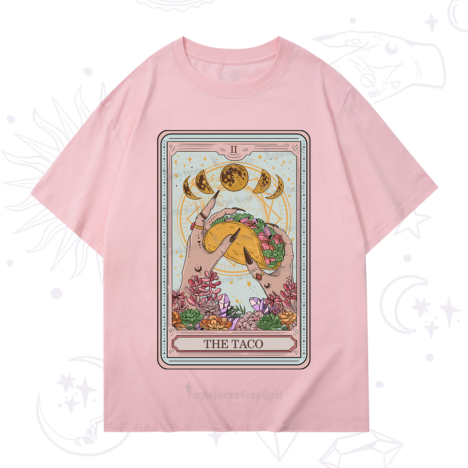 Purplehecate The Taco Tarot T-Shirt
