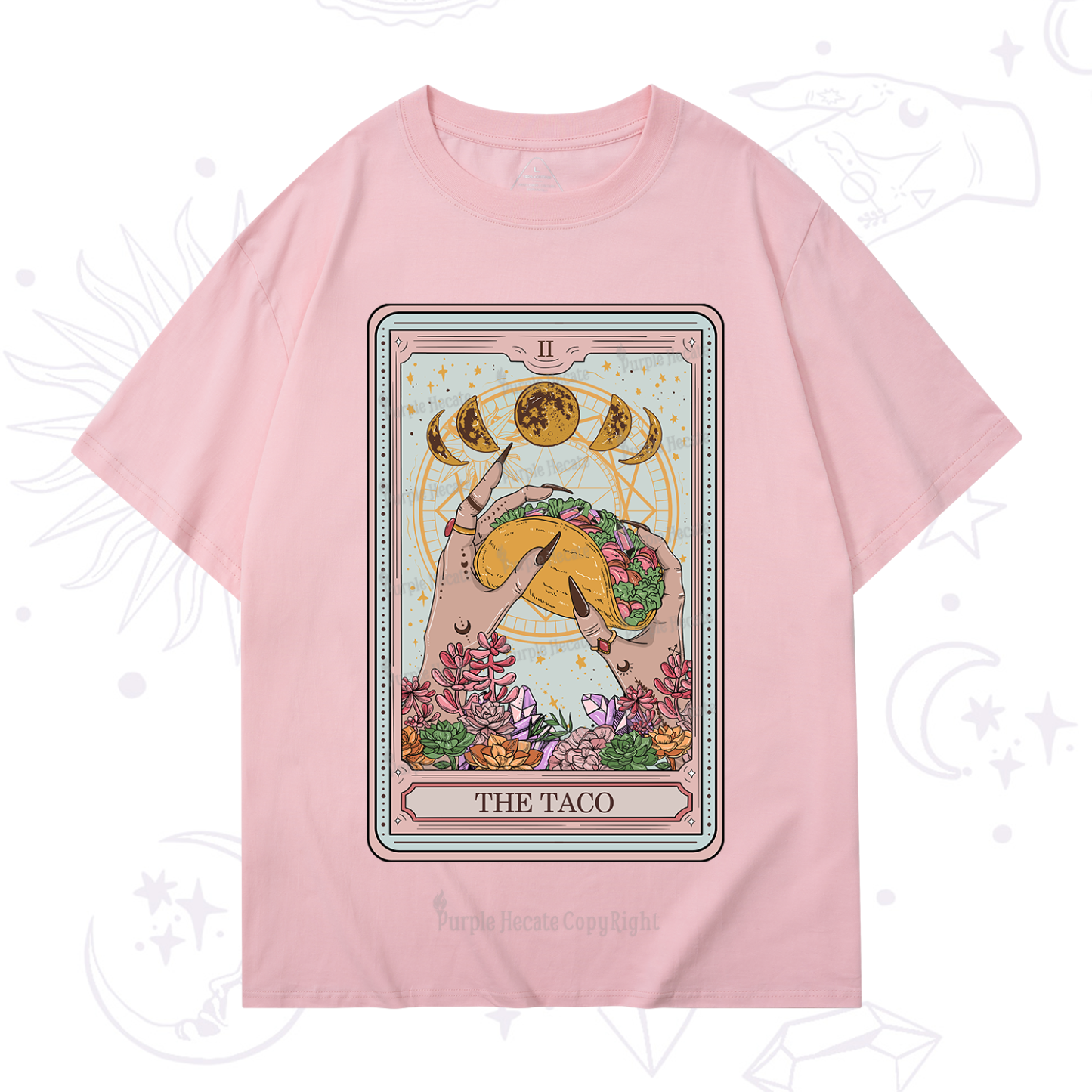 Purplehecate The Taco Tarot T-Shirt