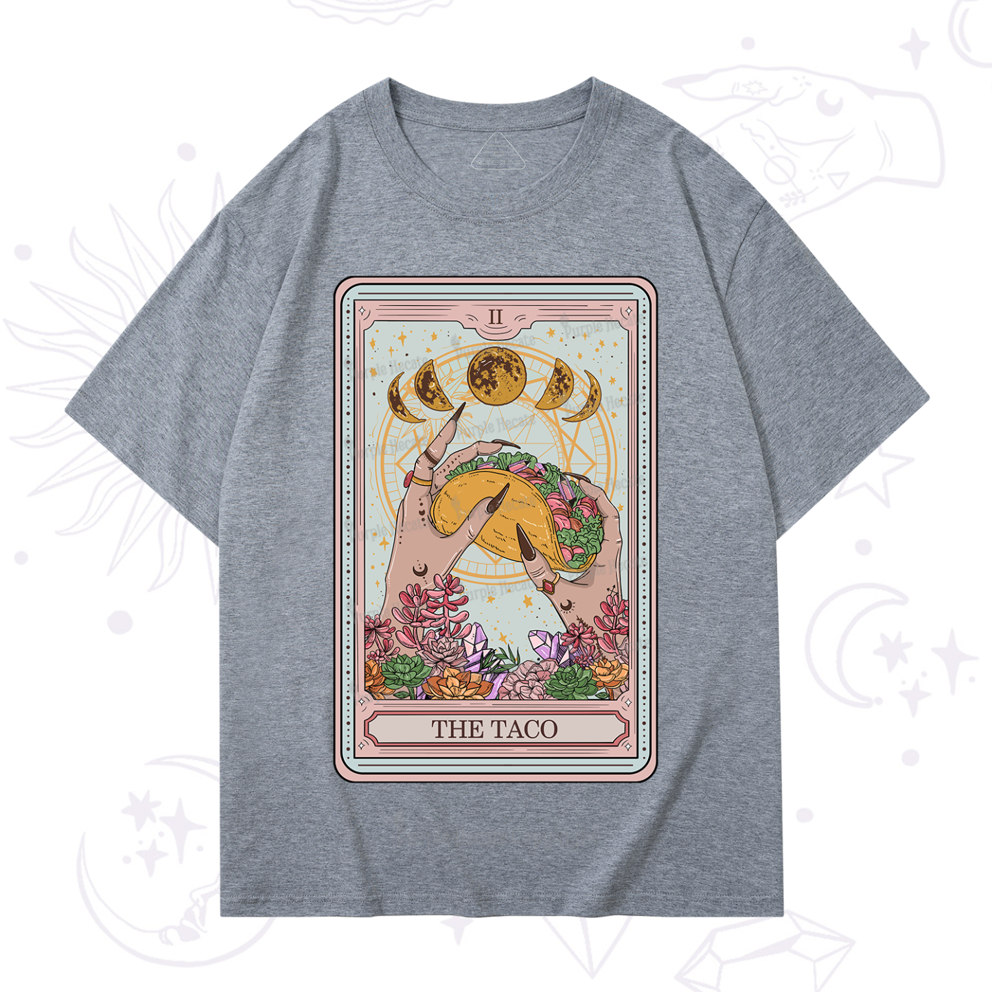 Purplehecate The Taco Tarot T-Shirt