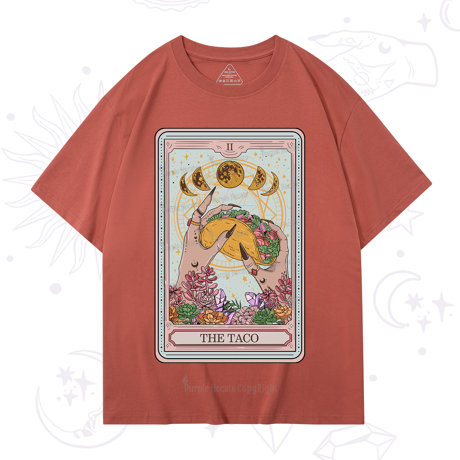 Purplehecate The Taco Tarot T-Shirt