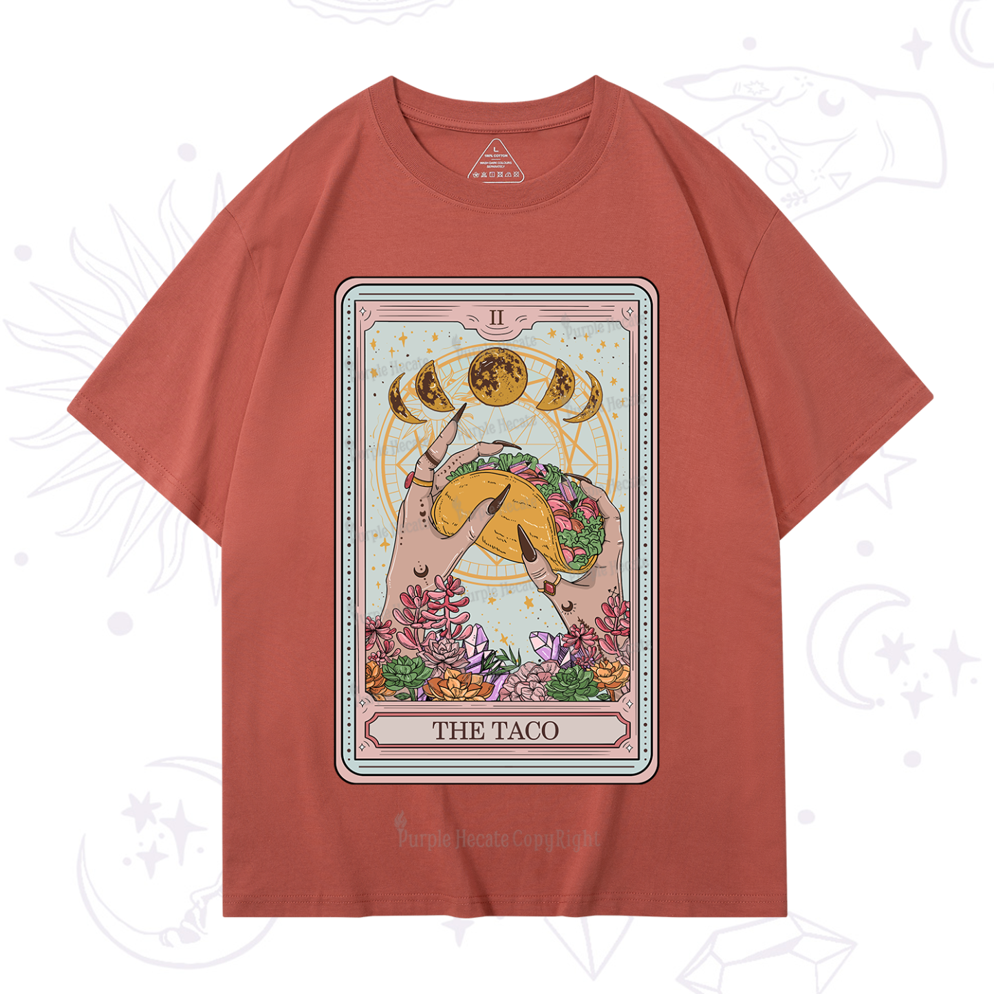 Purplehecate The Taco Tarot T-Shirt