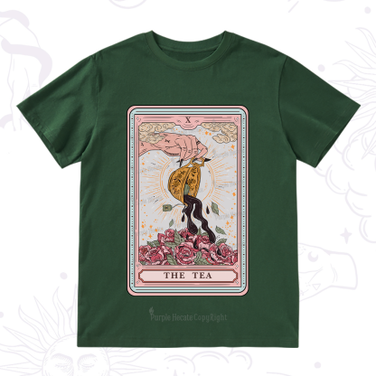 Purplehecate The Tea Tarot Card T-Shirt