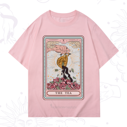 Purplehecate The Tea Tarot Card T-Shirt