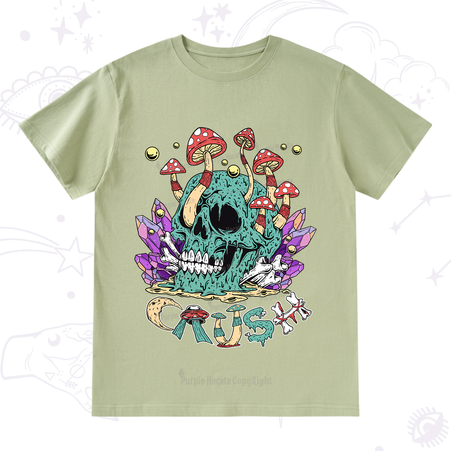 Purplehecate Magic Skeleton T-Shirt