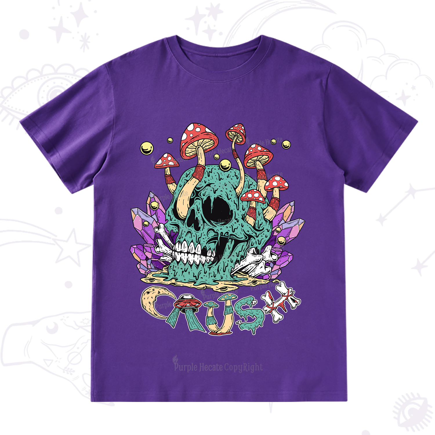 Purplehecate Magic Skeleton T-Shirt