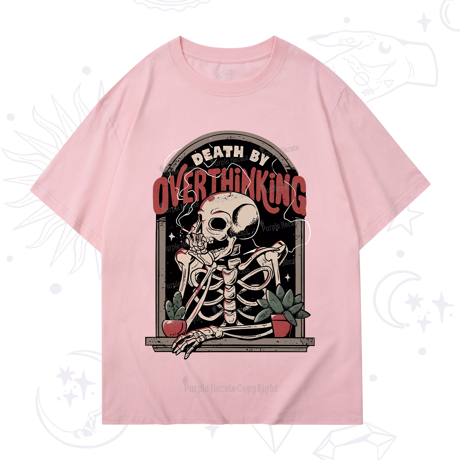 Purplehecate Death By Overthinking T-Shirt