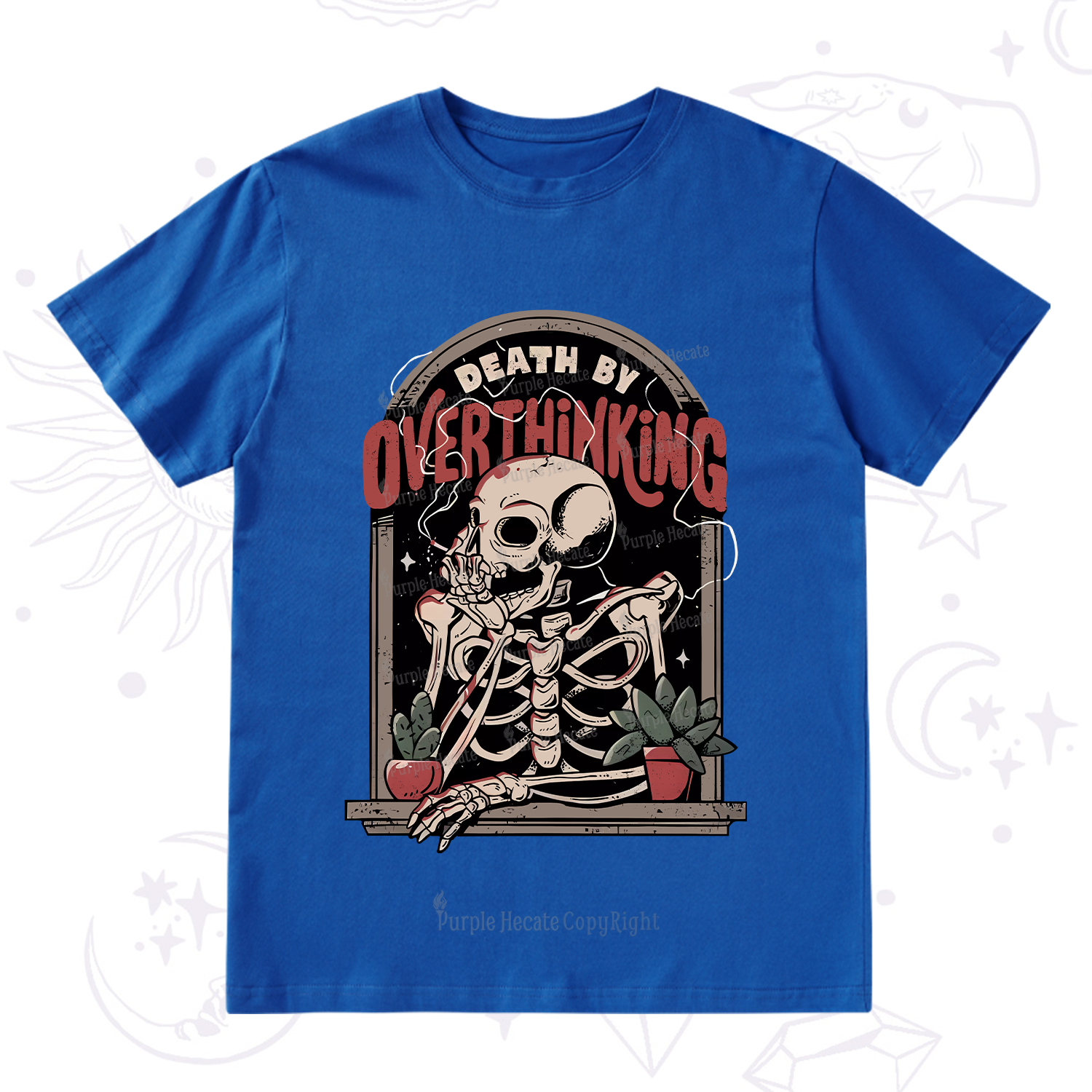 Purplehecate Death By Overthinking T-Shirt