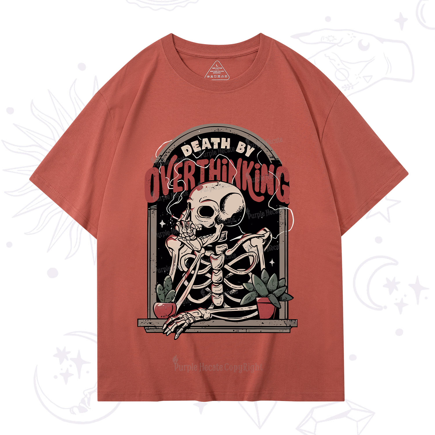 Purplehecate Death By Overthinking T-Shirt