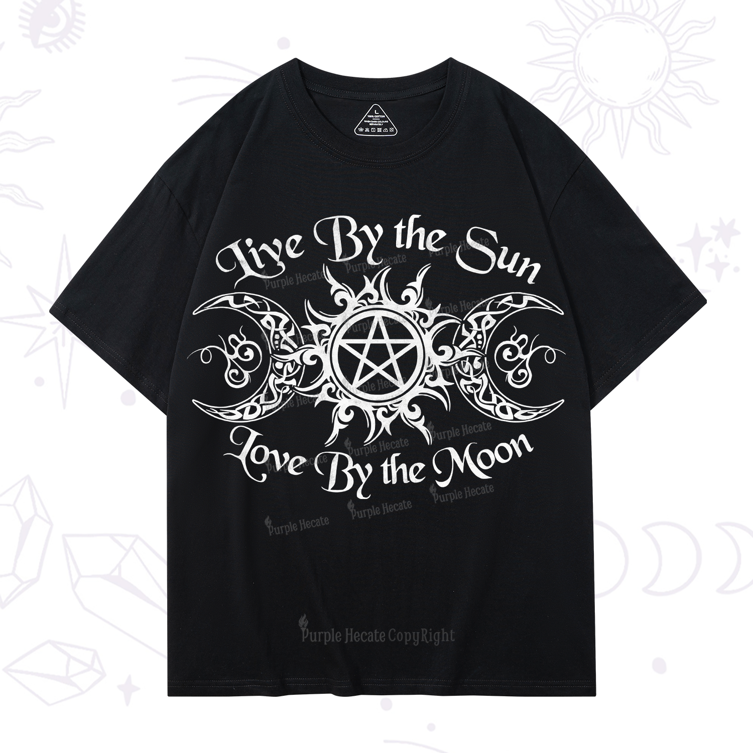 Purplehecate Hecate's Lunar Blessing T-Shirt