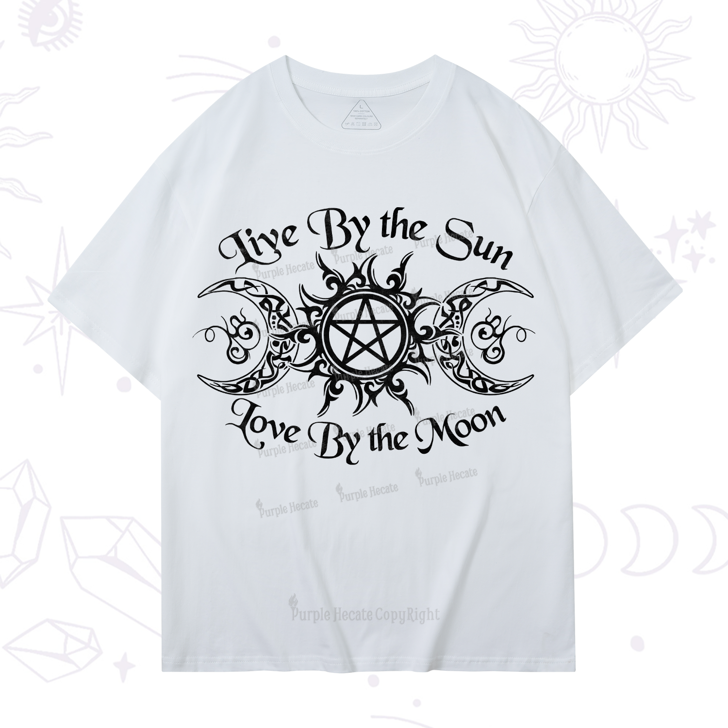 Purplehecate Hecate's Lunar Blessing T-Shirt