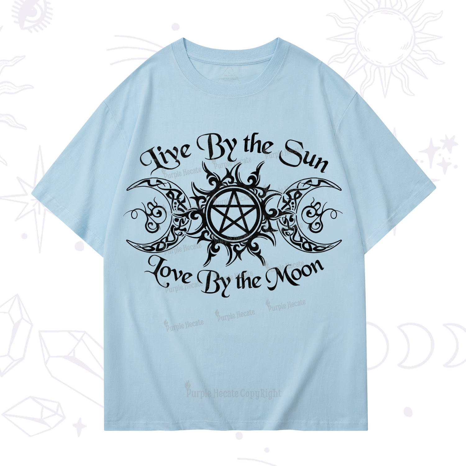 Purplehecate Hecate's Lunar Blessing T-Shirt