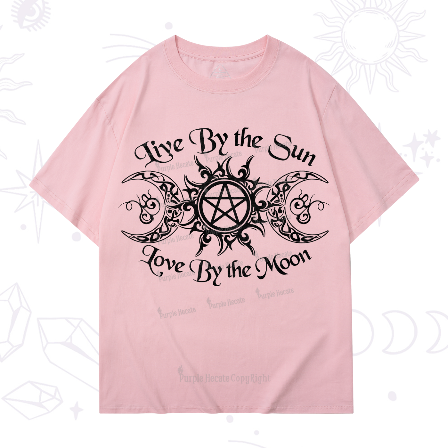 Purplehecate Hecate's Lunar Blessing T-Shirt