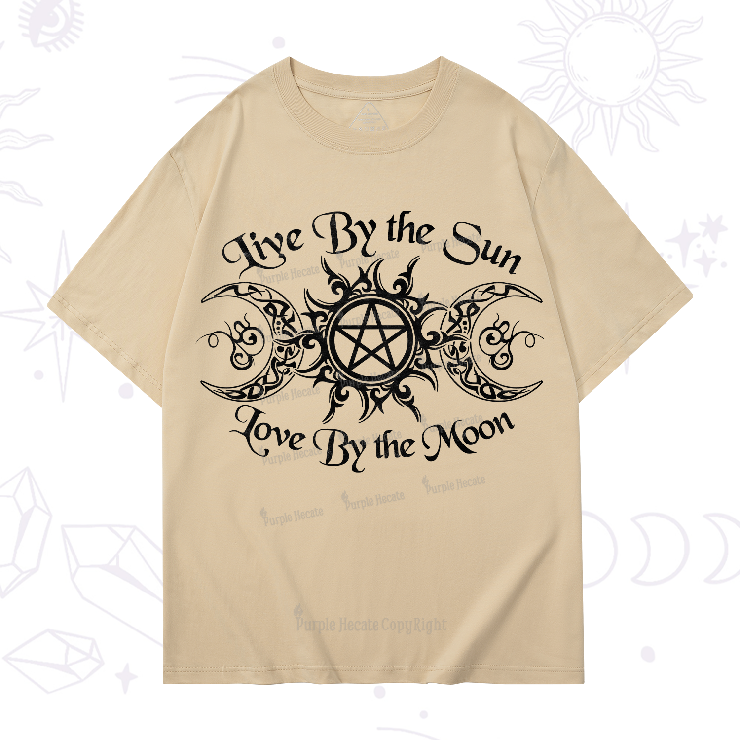 Purplehecate Hecate's Lunar Blessing T-Shirt