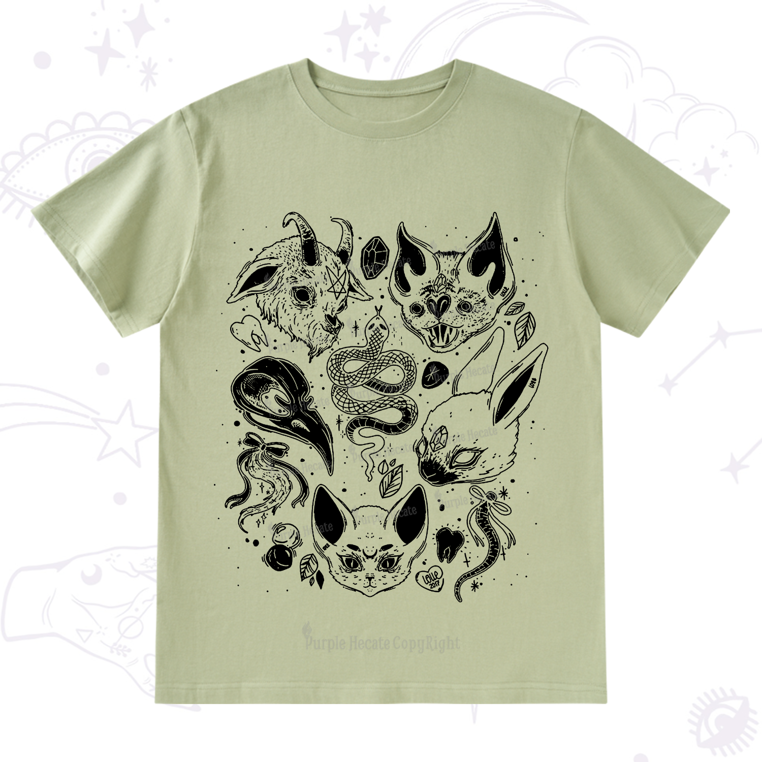 Purplehecate Familiar Spirits T-Shirt