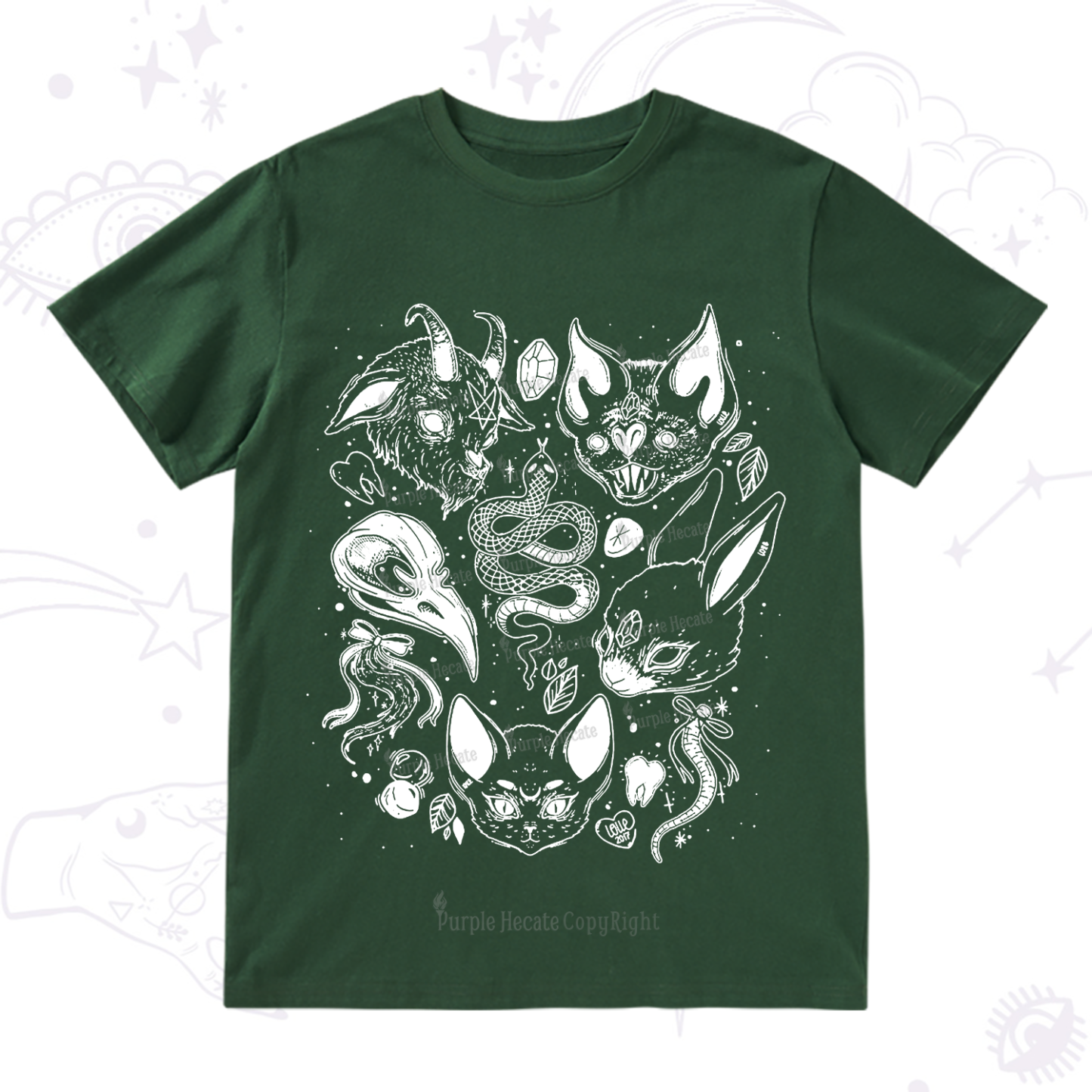 Purplehecate Familiar Spirits T-Shirt