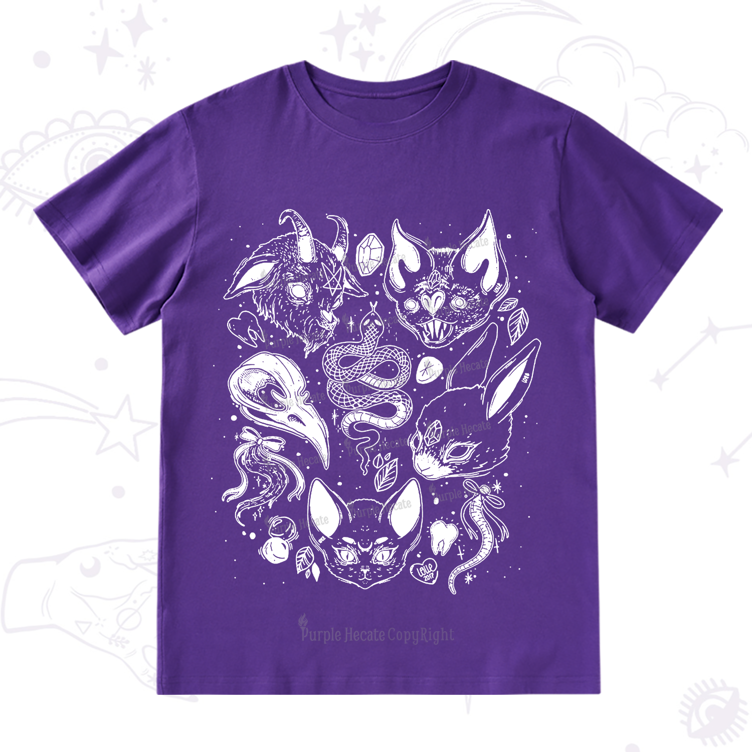 Purplehecate Familiar Spirits T-Shirt