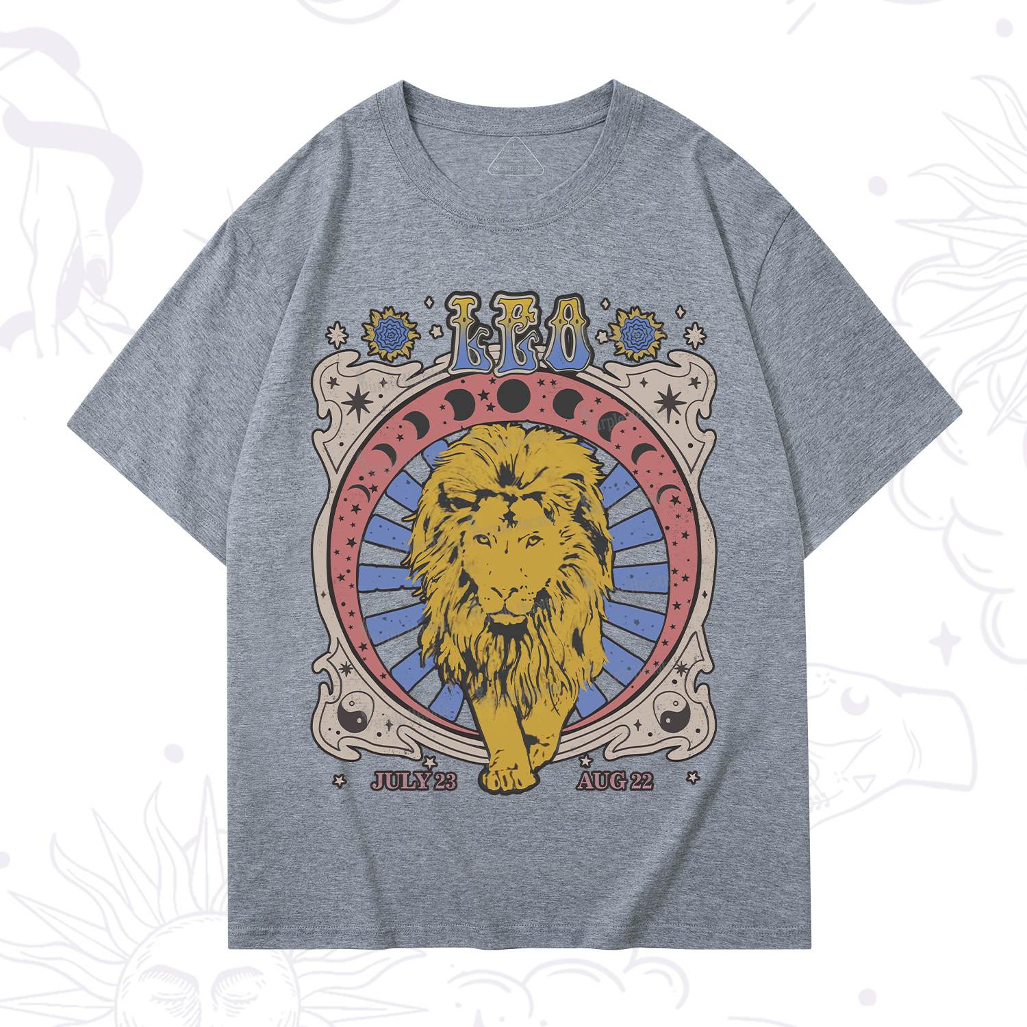 Purplehecate Leo Crew Zodiac T-Shirt