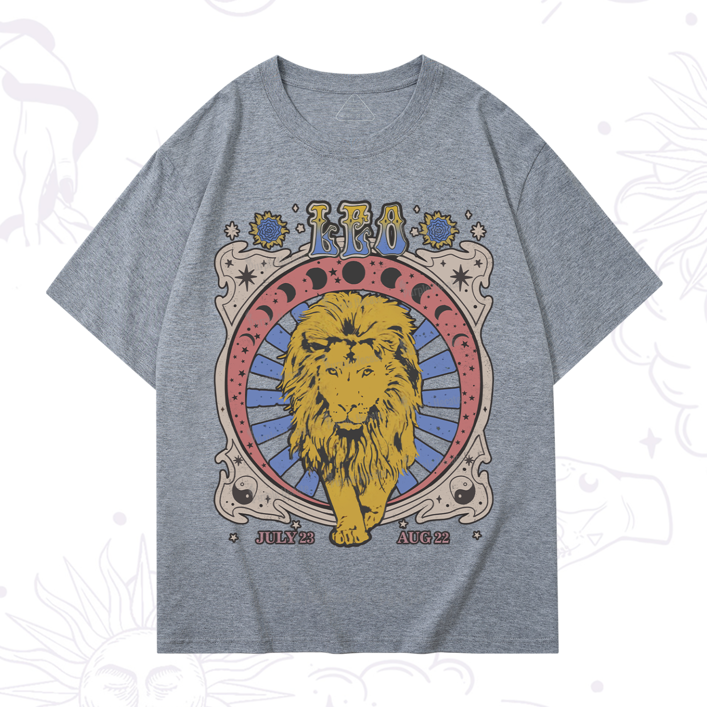 Purplehecate Leo Crew Zodiac T-Shirt