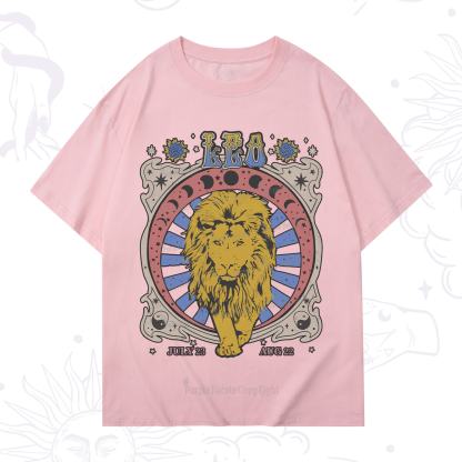 Purplehecate Leo Crew Zodiac T-Shirt