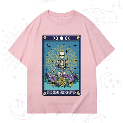 Purplehecate The Zero Fucks Given Tarot T-Shirt