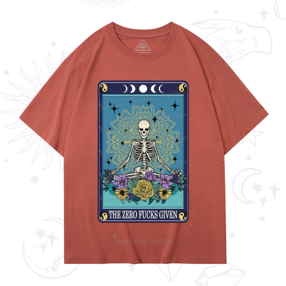 Purplehecate The Zero Fucks Given Tarot T-Shirt