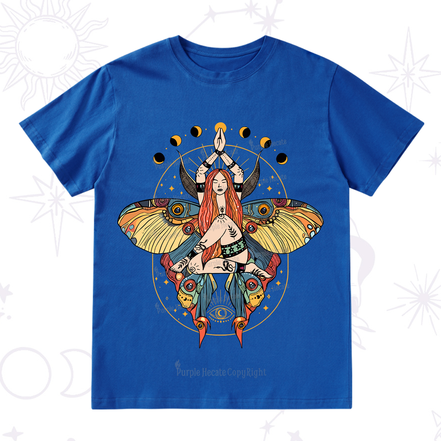 Purplehecate Luna Moth T-Shirt