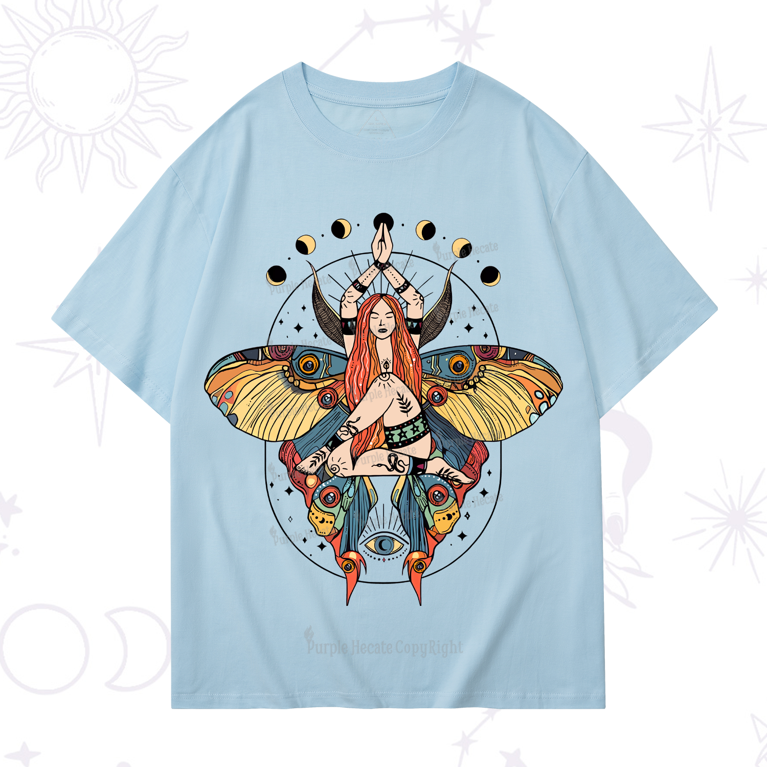 Purplehecate Luna Moth T-Shirt