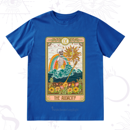 Purplehecate The Audacity Tarot Card T-Shirt