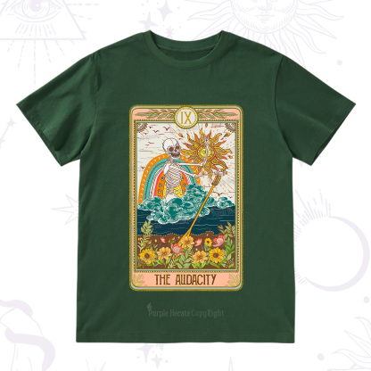 Purplehecate The Audacity Tarot Card T-Shirt