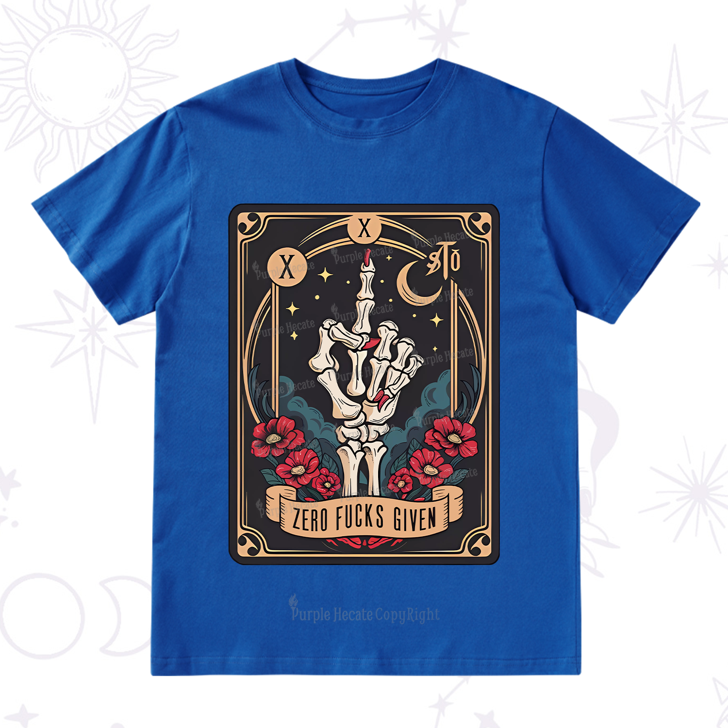 Purplehecate The Zero Fucks Given T-Shirt